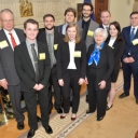 Students with Fed. Reserve Chair Janet Yellen