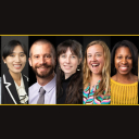 Guignet, fourth from left, is one of nine who have been named as chancellor's scholars for 2025.